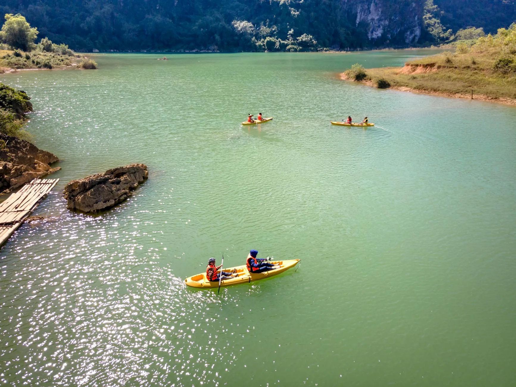Le tubing et le kayak sur la Nam Song